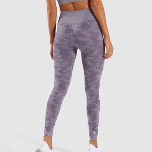 Gymshark camo seamless leggings. Worn once.